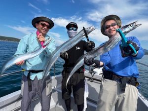 タチウオジギング＆バチコンアジング調査②